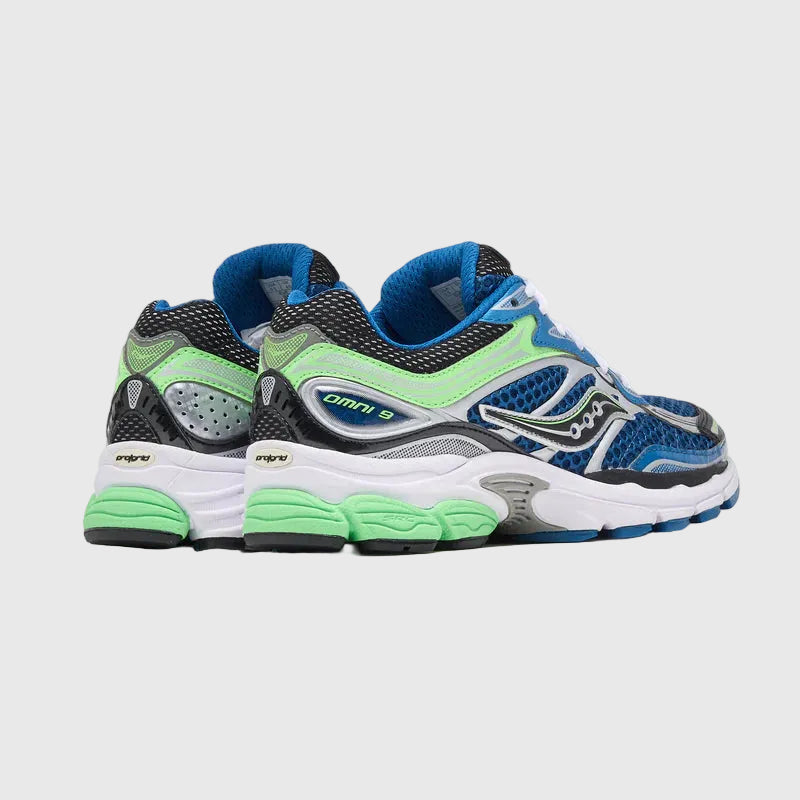 Saucony Progrid Omni 9 Vert Bleu